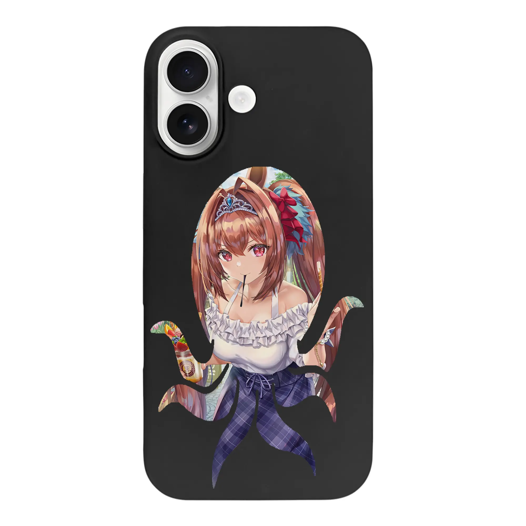 ウマ娘 プリティーダービー グッズ ダイワスカーレット - iPhone 17 シリーズ シリコンケース 薄型 耐衝撃 指紋防止 ソフトタッチカバー 精密フィット 傷防止 保護ケース iPhone 17/17 Air/17 Pro/17 Pro Max 対応